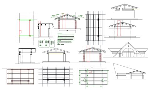 Gazebo Cad Block Gazebo 2d Cad Drawing Artofit