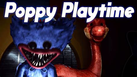 Scariest Game Poppy Playtime Huggy Monster Chase Youtube