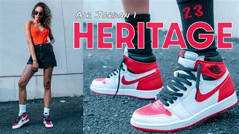 Why You Shouldnt Ignore These Air Jordan 1 Heritage On Foot Review How To Style Youtube