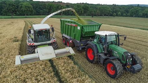 GPS häckseln 2020 mit Claas Jaguar 870 Fendt 916 820 Claas Arion 640