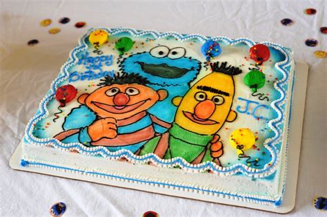 Sesame Street Sheet Cake Birthday Cake Elmo Birthday Cake Sesame