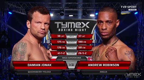 Boks Tymex Boxing Night L Skie Uderzenie W Bytomiu Damian Jonak