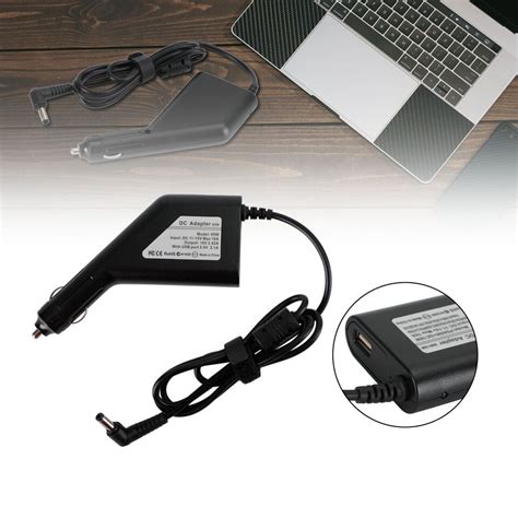 19V 3 42A Laptop Computers Car Charger Dc Power Adapter For Asus Lenovo