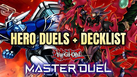 HERO PLATINUM 1 REPLAYS Season 18 Yu Gi Oh Master Duel YouTube