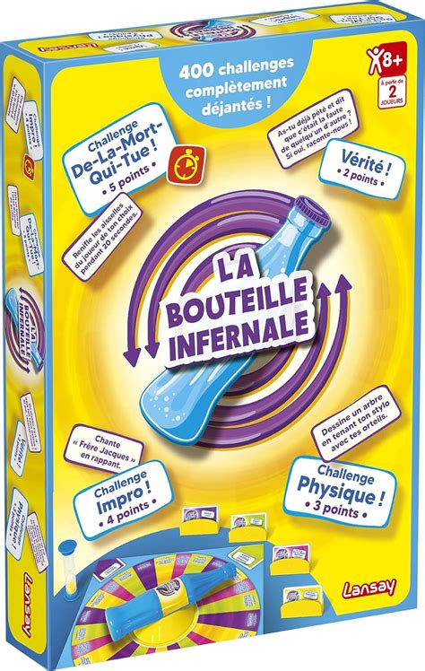 LA BOUTEILLE INFERNALE Jeu de Société d Ambiance Fun Décalé Pour