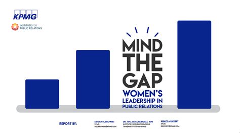 Mind The Gap Women S Leadership In Public Relations Institute For