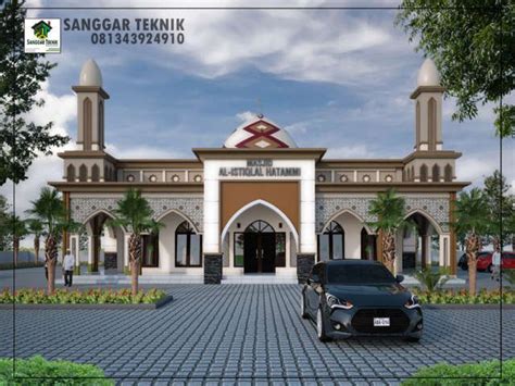 40 Desain Masjid 2 Lantai Sederhana Yang Nyaman