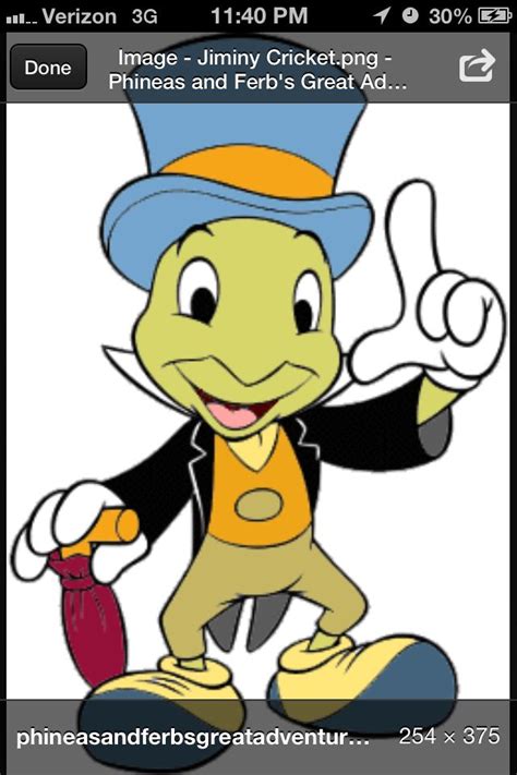 Jiminy Cricket Cartoon Tekeningen Japie Krekel Pinokkio