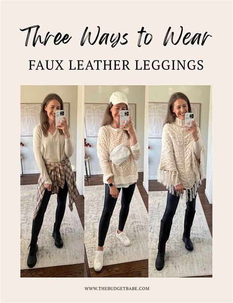 Ways To Wear Faux Leather Leggings Finansdirekt Se