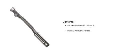 Thông số Dụng cụ nối dài cờ lê LICOTA ATA-1005