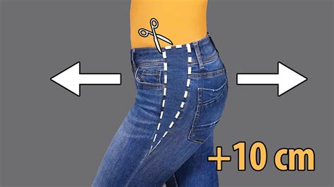 How To Upsize Jeans In The Waist My Perfect Sewing Lifehack YouTube