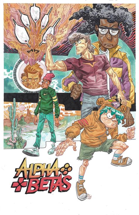Alpha Betas #1 (Of 4) Cover H Alex Riegel Special Var (MR) - Archonia.com