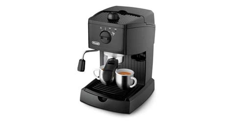 Кафемашина за еспресо с две цедки и капучино система EC 145 DELONGHI ⋆ ...