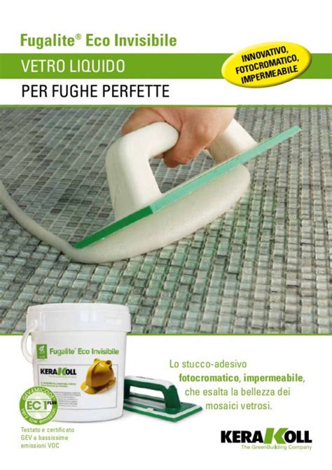 Fugalite Eco INVISIBLE KERAKOLL 3 кг - Прозрачная двухкомпонентная ...