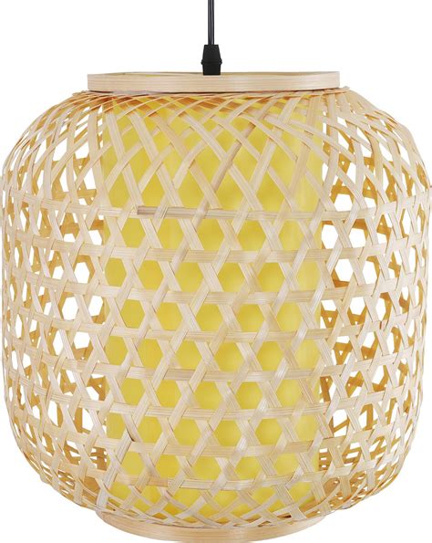 Lampe De Plafond En Bambou Lampe Suspendue De Style Boho Bali Ubon