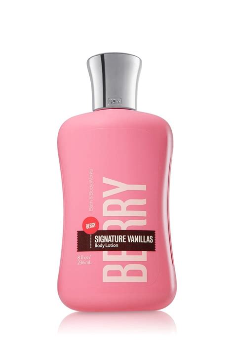 Signature Summer Vanillas Berry Body Lotion Oz Bath And Body Works