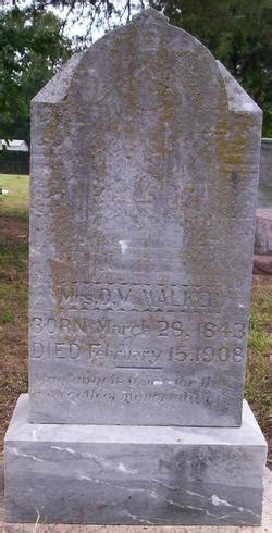 Dianna Vernon Tidwell Walker 1843 1908 Mémorial Find a Grave