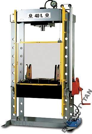 Energotytan Prasa Hydrauliczna 40t Made In 24 M Cy P PH 45T Opinie I