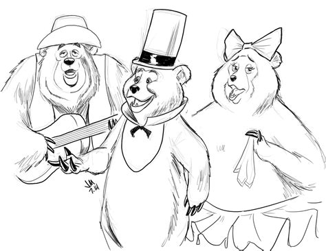 Daily Sketch: Country Bears Jamboree — Jason Muhr - Illustration ...