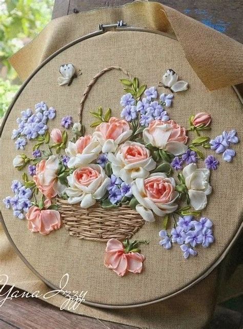 Beautiful Ribbonembroidery Ideas For Beginners Artofit