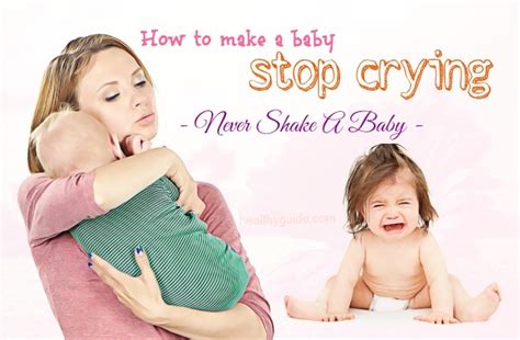 How To Get Baby To Stop Crying