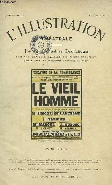 Recueil de Pièces de Théâtre extraites de L Illustration Théâtrale