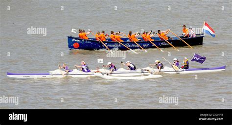 The Great River Race Boaters From Around The World Compete In The