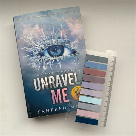 unravel me by tahereh mafi in 2024 | Book club books, Book aesthetic ...