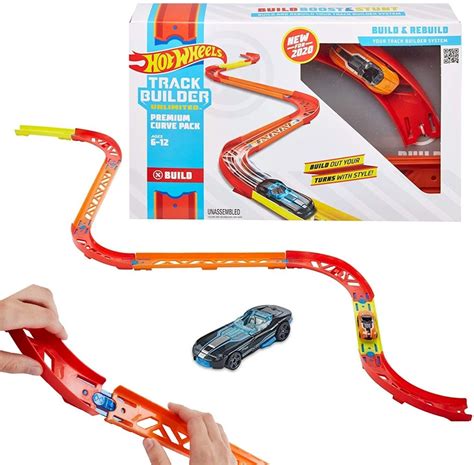 Hot Wheels Track Builder Set Pro Stavitele Premium Curve Pack Od K Heureka Cz