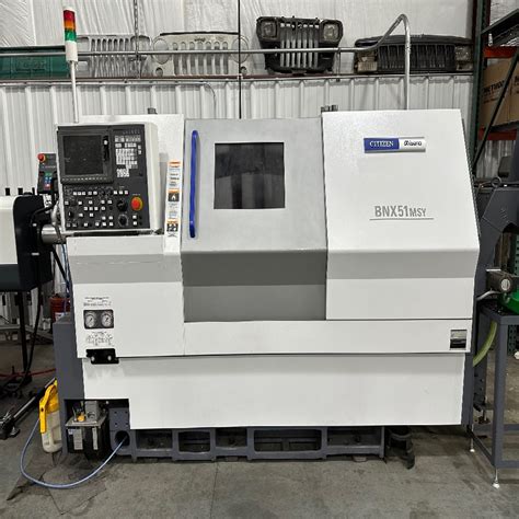 Used Miyano Bnx Msy Cnc Swiss Lathe