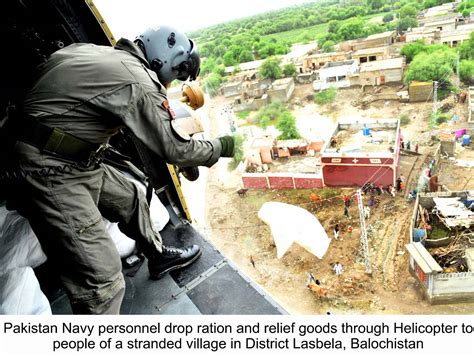 Pakistan Navy Rescue And Relief Operation Continue In Flood Affected