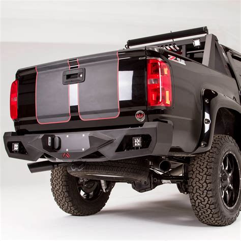 Fab Fours Chevy Colorado Vengeance Full Width Rear Hd Bumper