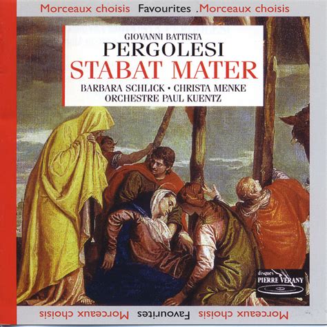 Pergolese Stabat Mater Arion Music