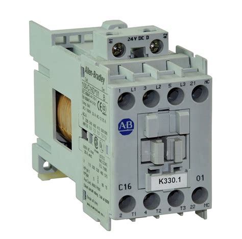 Купить 100-C16D*01 Контактор Allen-Bradley 32 А, 7,5 кВт, 24 В ...
