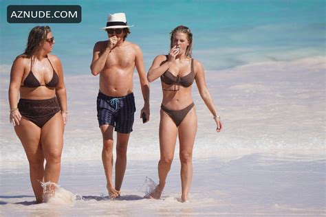 Madison LeCroy Sexy Seen Flaunting Her Body And Nude Tits On The Beach In The Bahamas AZNude