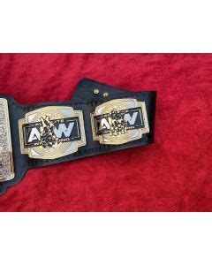 AEW Championship Belts - High-Quality and Customizable for Fans and Winners