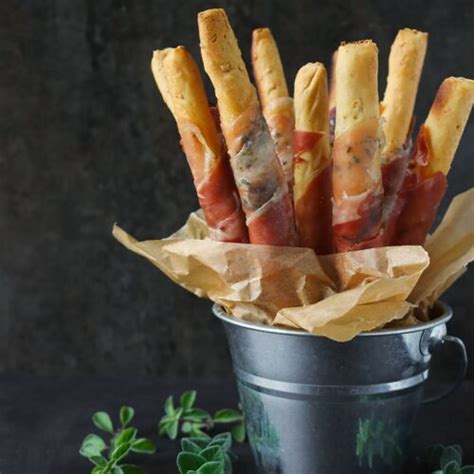 Prosciutto Wrapped Breadsticks Soupaddict