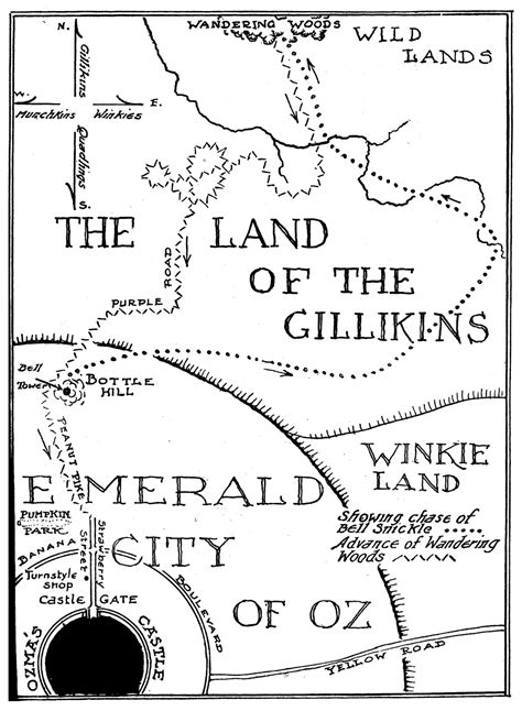 Hungry Tiger Talk: Map of Oz Monday - The Emerald City Part I