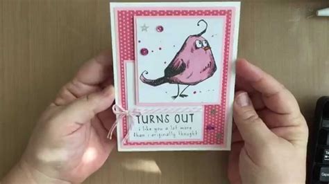 Crazy For Tim Holtz Bird Crazy Youtube