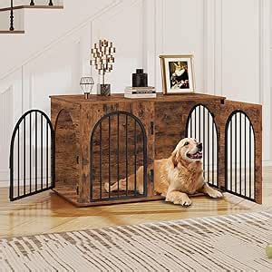 Hzuaneri Cm Cage Pour Chiens Table Dappoint Niche Moderne Pour