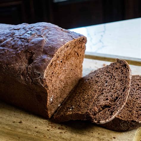 Chocolate Yeast Bread Recipe Sandwich Loaf Sip Bite Go