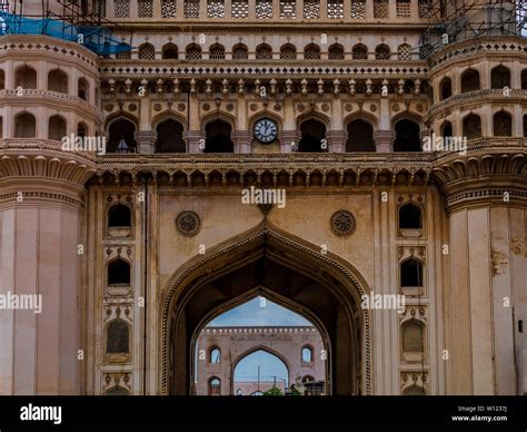 The Charminar Symbol Of Hyderabad Iconic Monument And Mosque In India