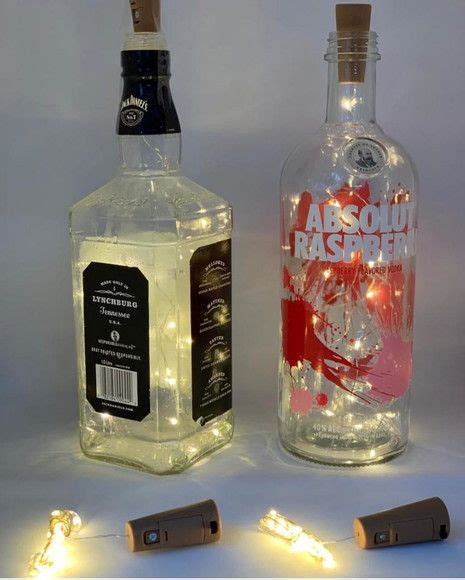 Fio De Led Rolha De Decora O Para Garrafa Elo Vodka Sabor