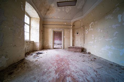 Interior of an Abandoned Castle Stock Photo - Image of brick, house ...