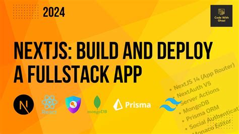 NextJS Build And Deploy A Fullstack Application YouTube