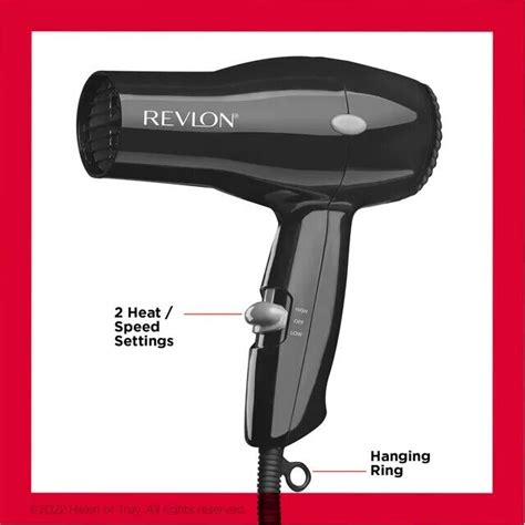 Revlon Rvdr5034 1875w Compact And Lightweight Hair Dryer Black For Sale Online Ebay