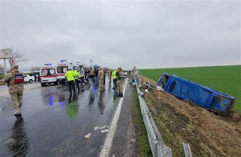 Mahkumlar Ta Yan Cezaevi Ring Arac Devrildi Yaral Tele Tv