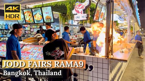 BANGKOK Jodd Fairs Rama 9 Must Visit Popular Night Market In