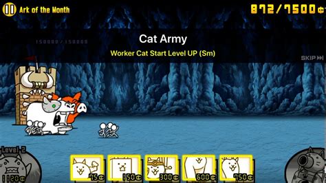 The Battle Cats Castle Of Fish Ark Of The Month YouTube