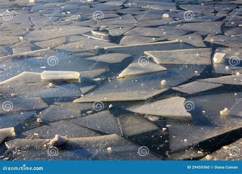 Cracked Ice Stock Photo Image Of Elements Floe Aqua 29459360